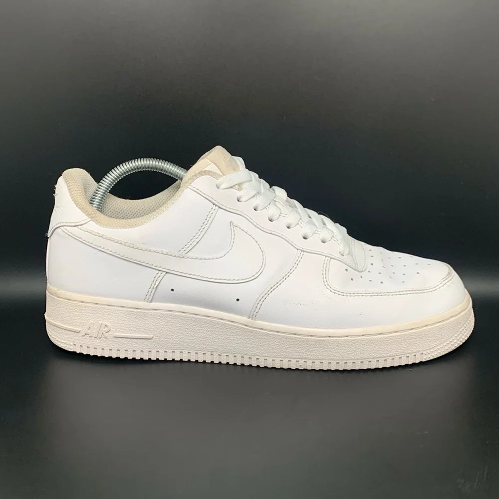 Nike Air Force 1‎ Low Triple White Shoes CW2288-111 Men Sz 10
